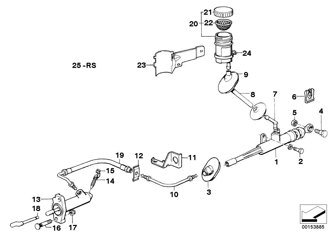 BMW Druckstück E30 E12 E21 E23 E24 E28 E32 E34 21521116359 - Bild