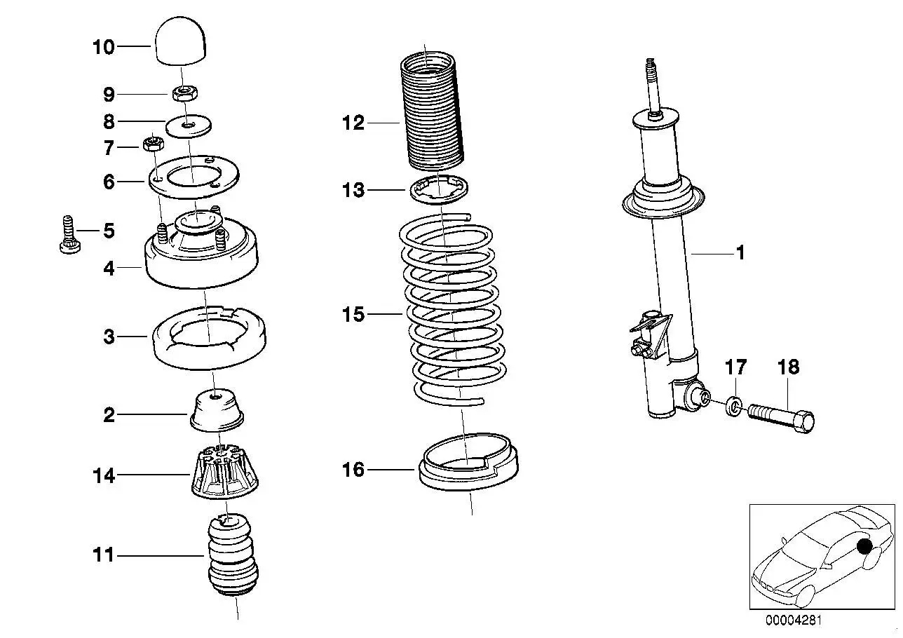 BMW Teller E24 E32 E34 37121130122 - Bildposition 08