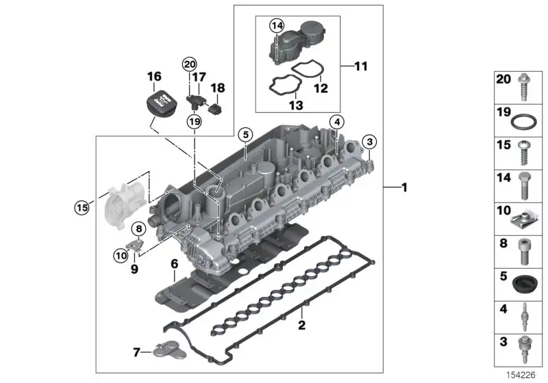 BMW Blechhalter 11127787691 - Bildposition 09