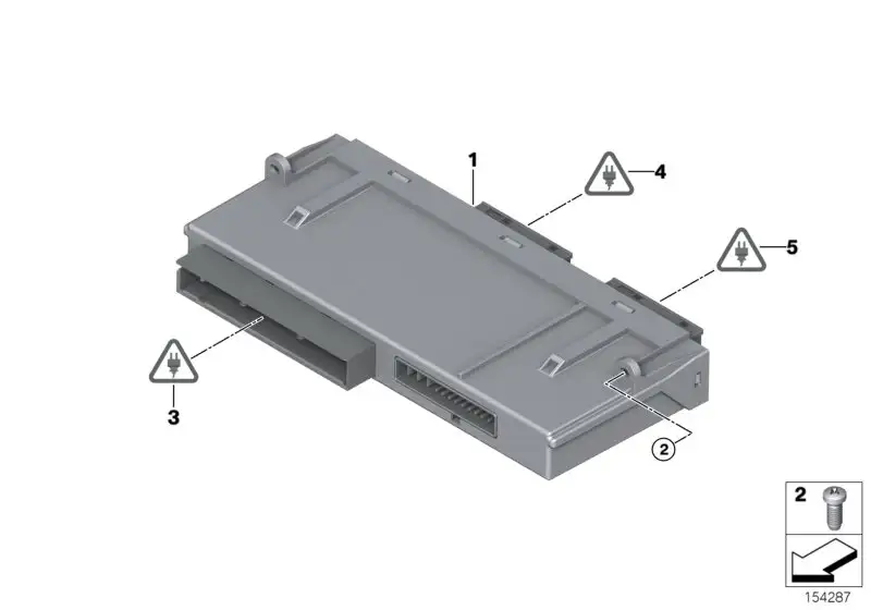 BMW Junctionbox Elektronik E70 E71 61359292705