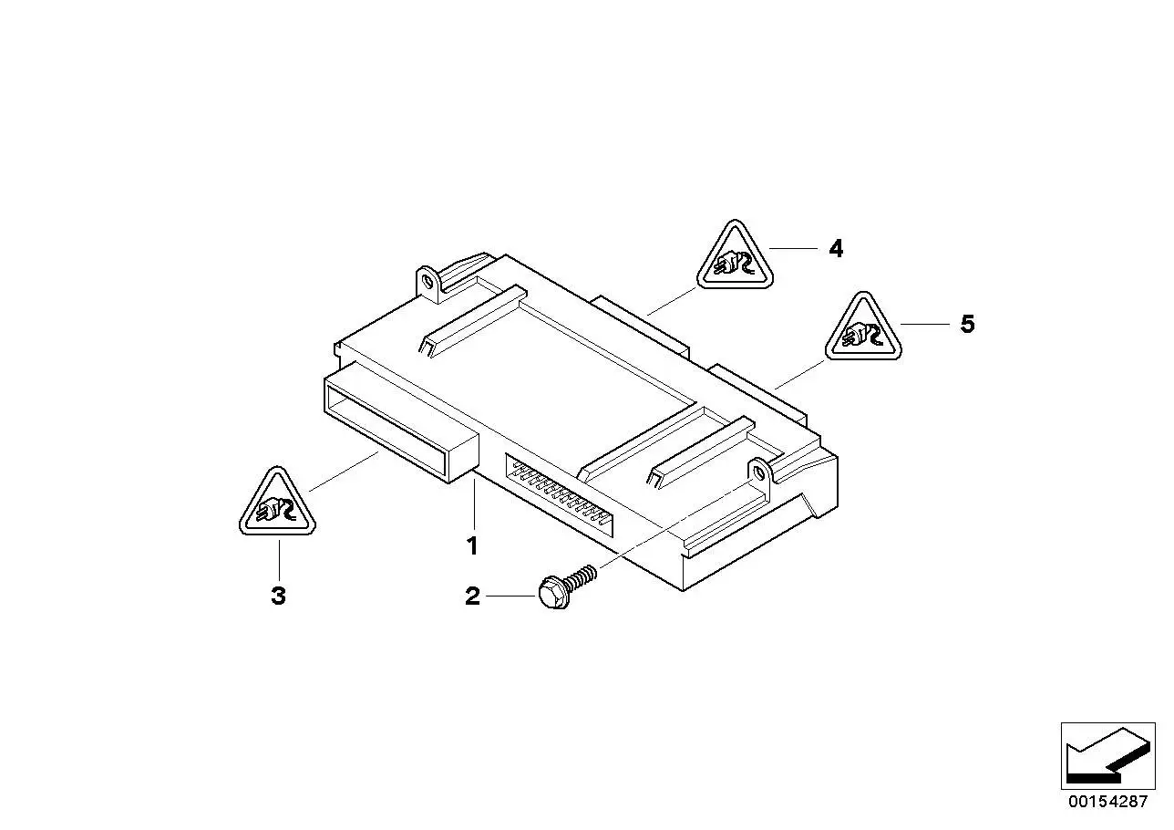 BMW Junctionbox Elektronik 3 E81 E82 E84 E87 E88 E89 E90 E91 E92