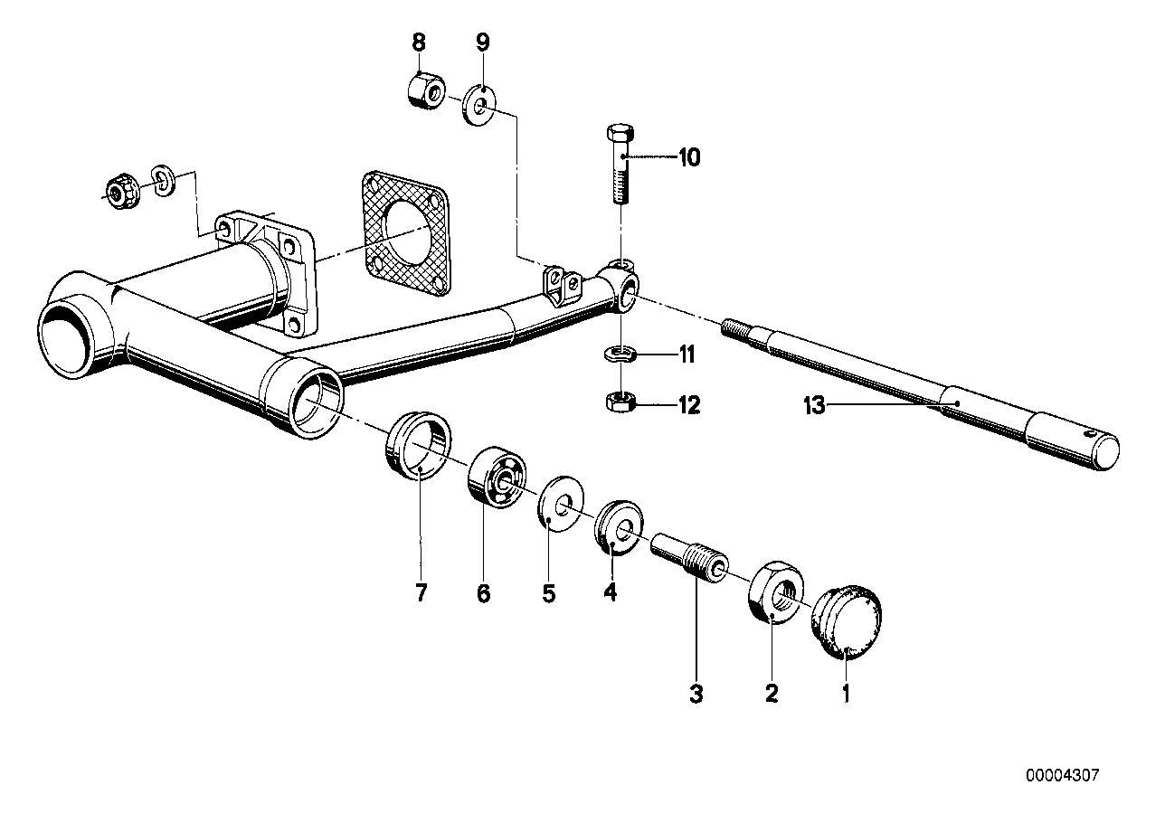 BMW Unterlegscheibe R45 R45T R65 R65T 33411239504