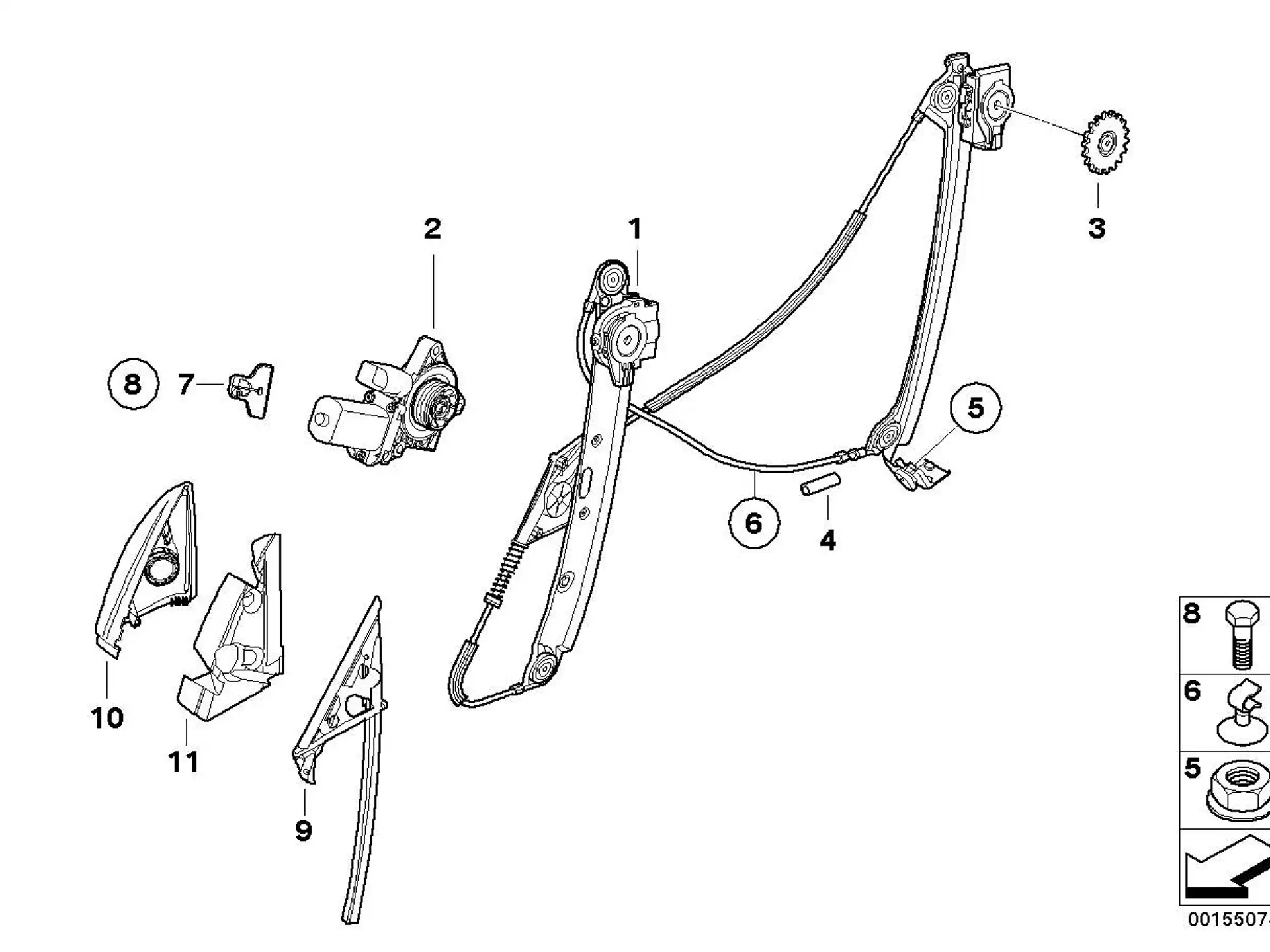 BMW Satz Filzstreifen selbstklebend E30 E31 E32 E34 E36 E38 E39 E46 E52 E53 E60 E61 E63 E64 E65 E66 E70 E71 E72 E81 E82 E83 E84 E85 E86 E87 E88 E89 E90 E91 E92 E93 F01 F02 F04 F06 F07 F10 F11 F12 F13 F15 F16 F20 F21 F22 F23 F25 F30 F31 F32 F34 F39 F44 F45