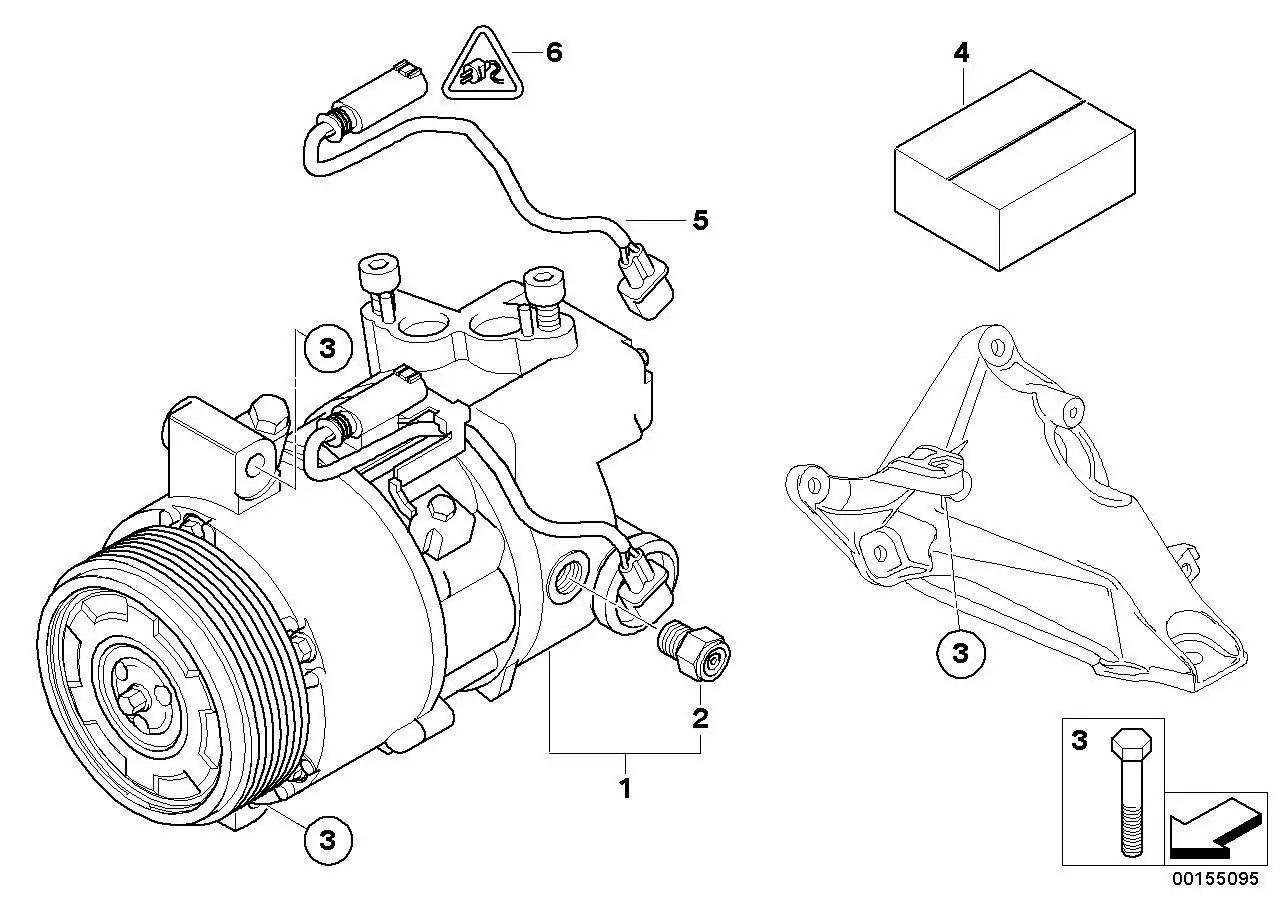 BMW Rep.Satz Mitnehmerplatte E87 E90 E91 64526989408