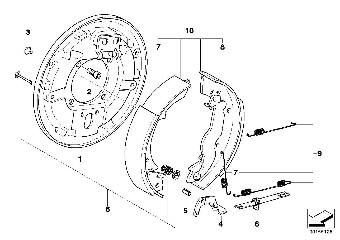 BMW Hebel E28 E30 E34 34211159811 - Bildposition 04