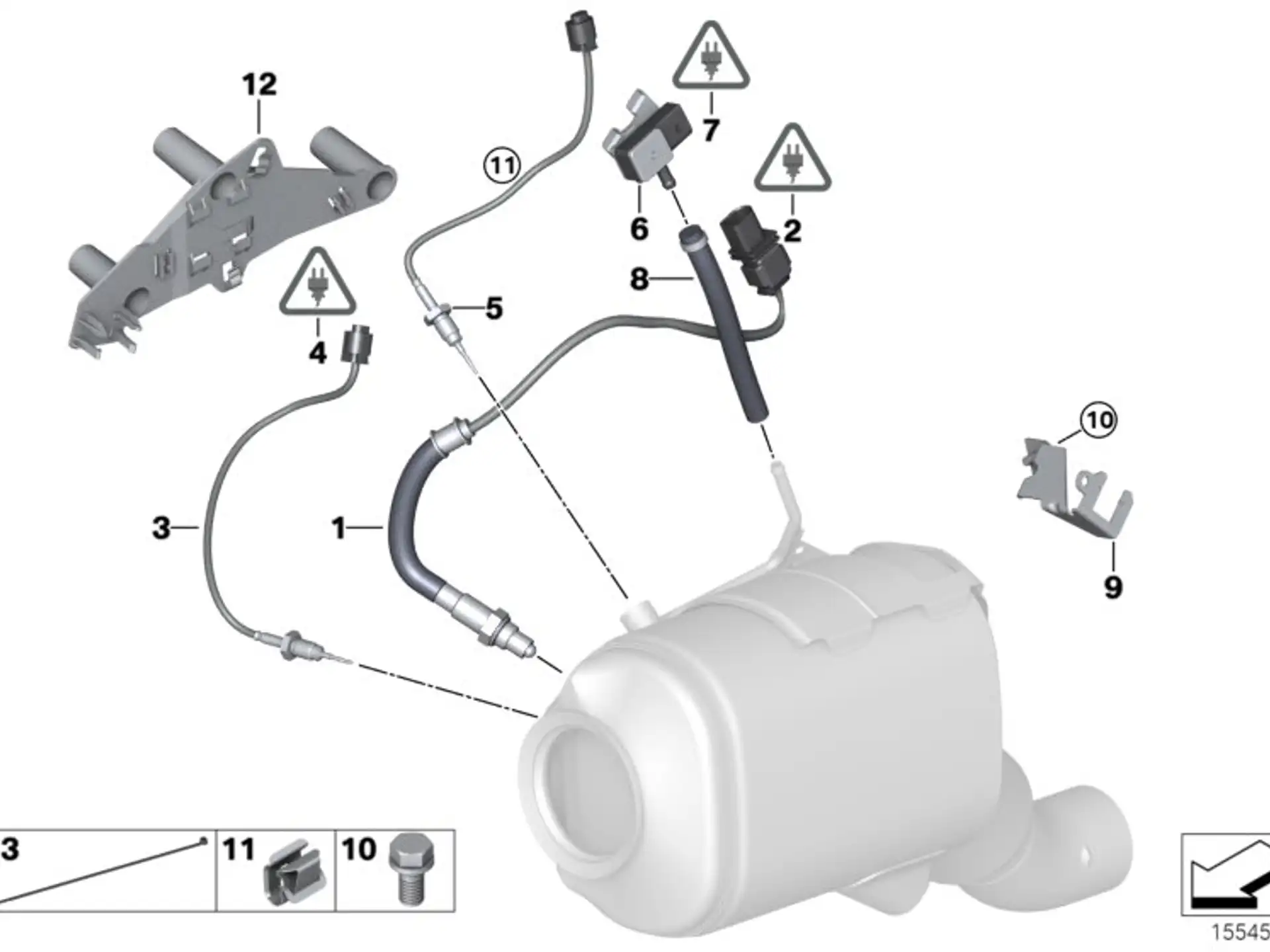 BMW Steckergehäuse E46 E53 E60 E61 E63 E64 E65 E66 E70 E71 E83 E87 E90 E91 E92 E93 F39 G20 12527508154