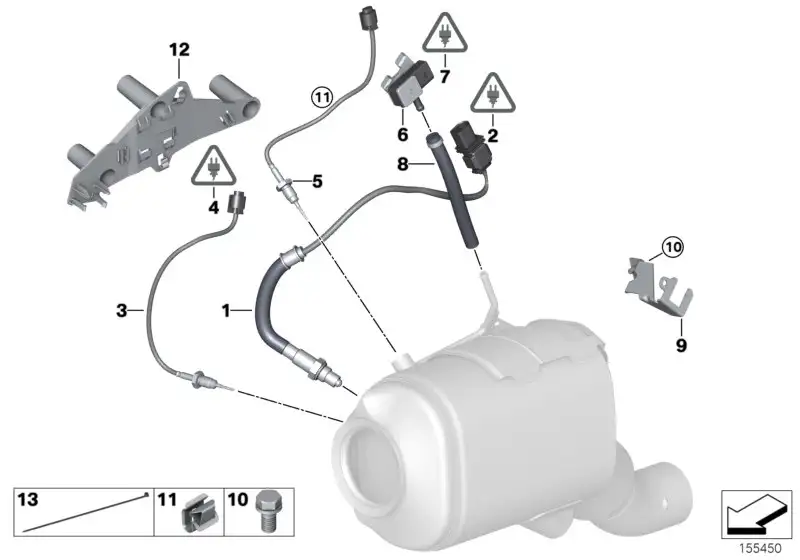 BMW Steckergehäuse E46 E53 E60 E61 E63 E64 E65 E66 E70 E71 E83 E8