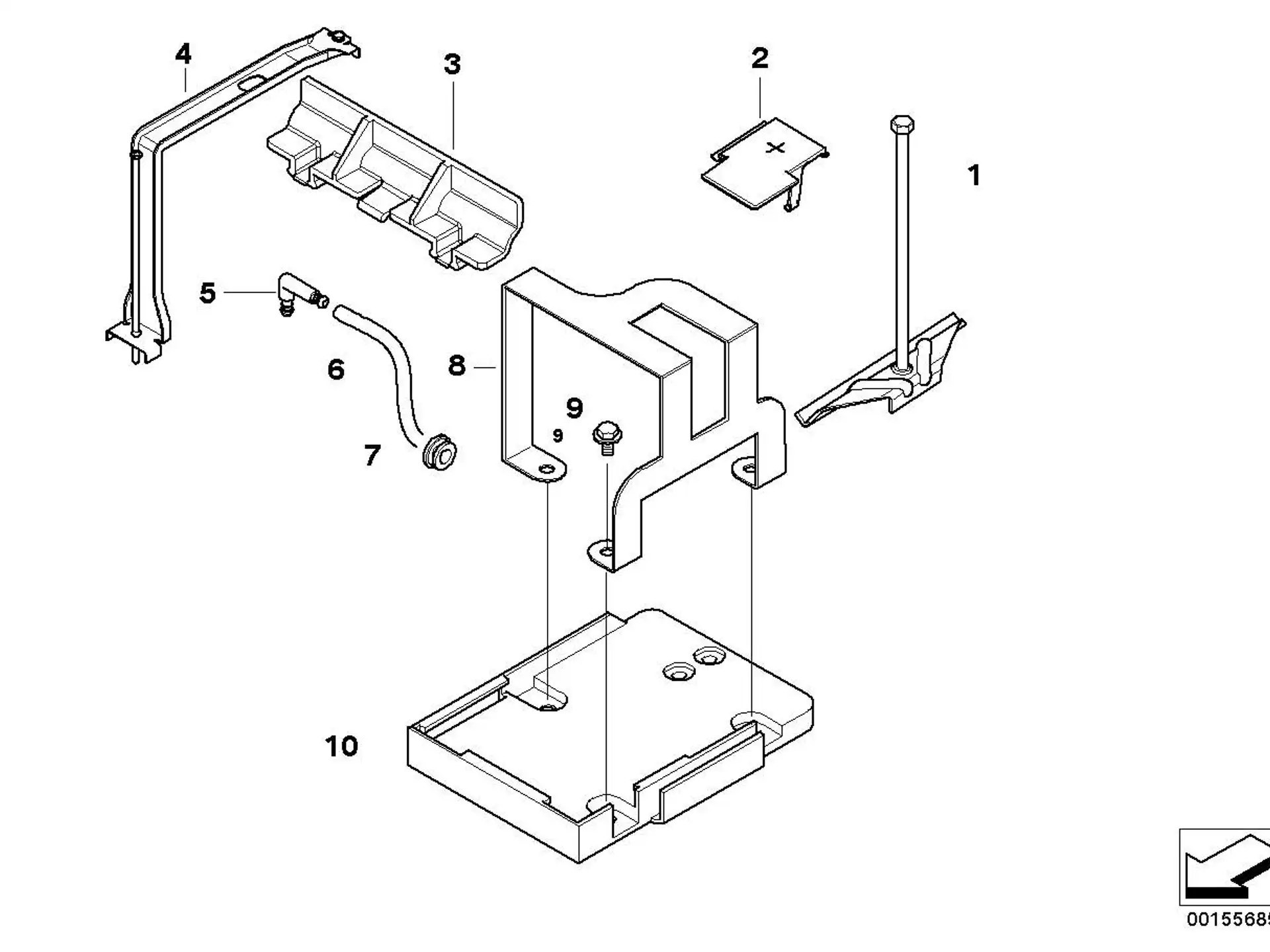 BMW Batterie-Adapter E85 E86 61216911025