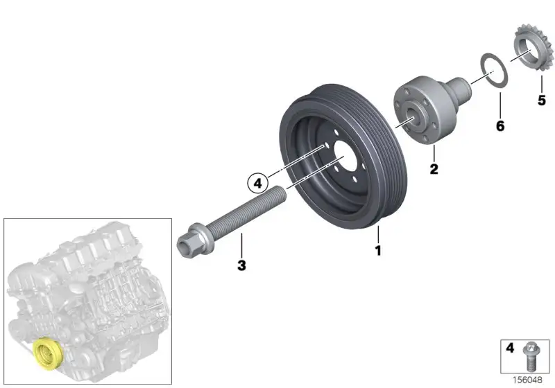 BMW Nabe E60 E61 E63 E64 E65 E66 E70 E81 E82 E83 E84 E85 E86 E87