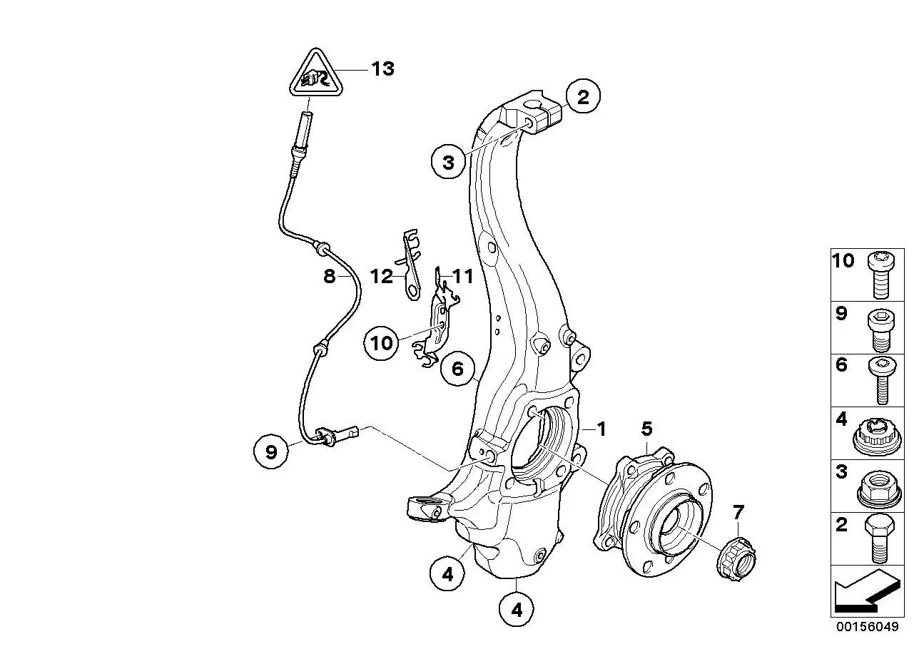 BMW Impulsgeber DXC vorn E70 E71 E72 F15 F16 F85 F86 34526771776