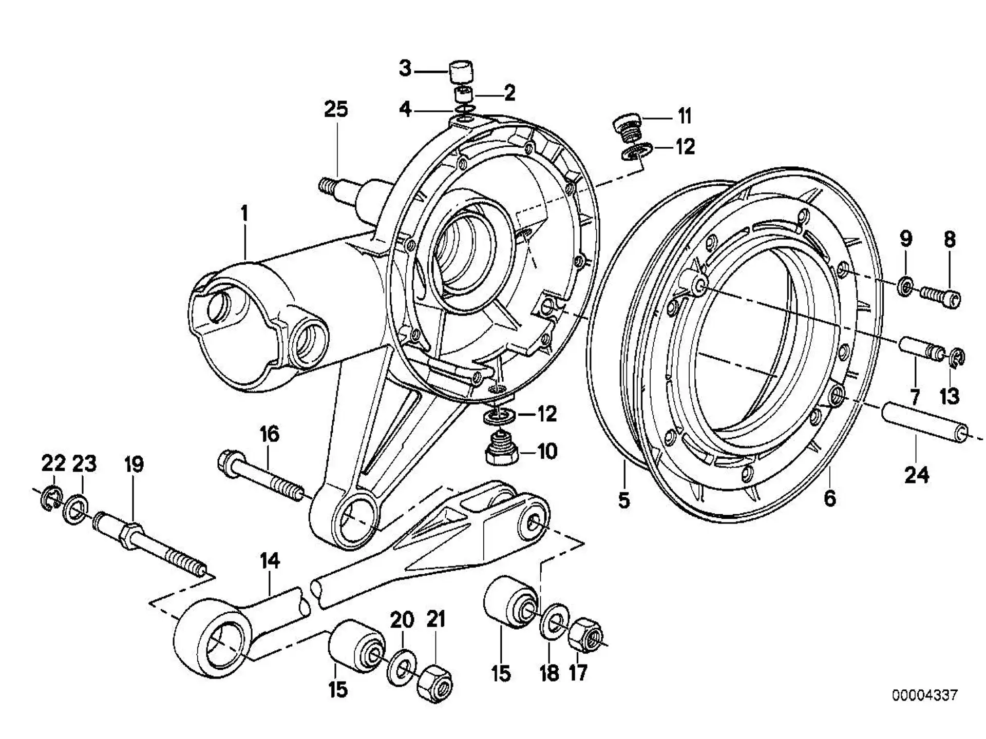 BMW Kappe K17 K41 R21 R21A R22 R28 33111451988
