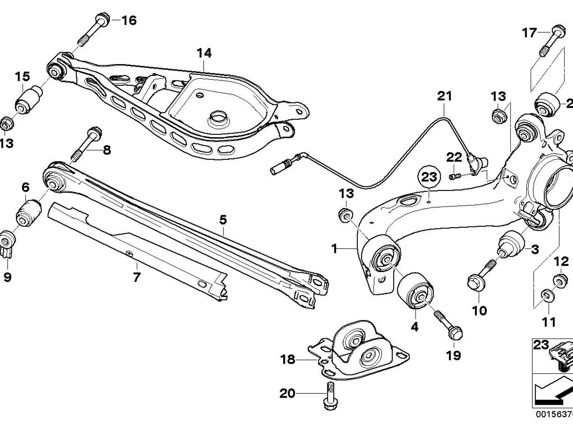 BMW Exzenterschraube E83 E85 E86 33303411801