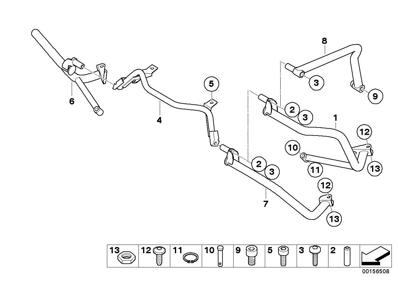 BMW Torxschraube K26 07129903721