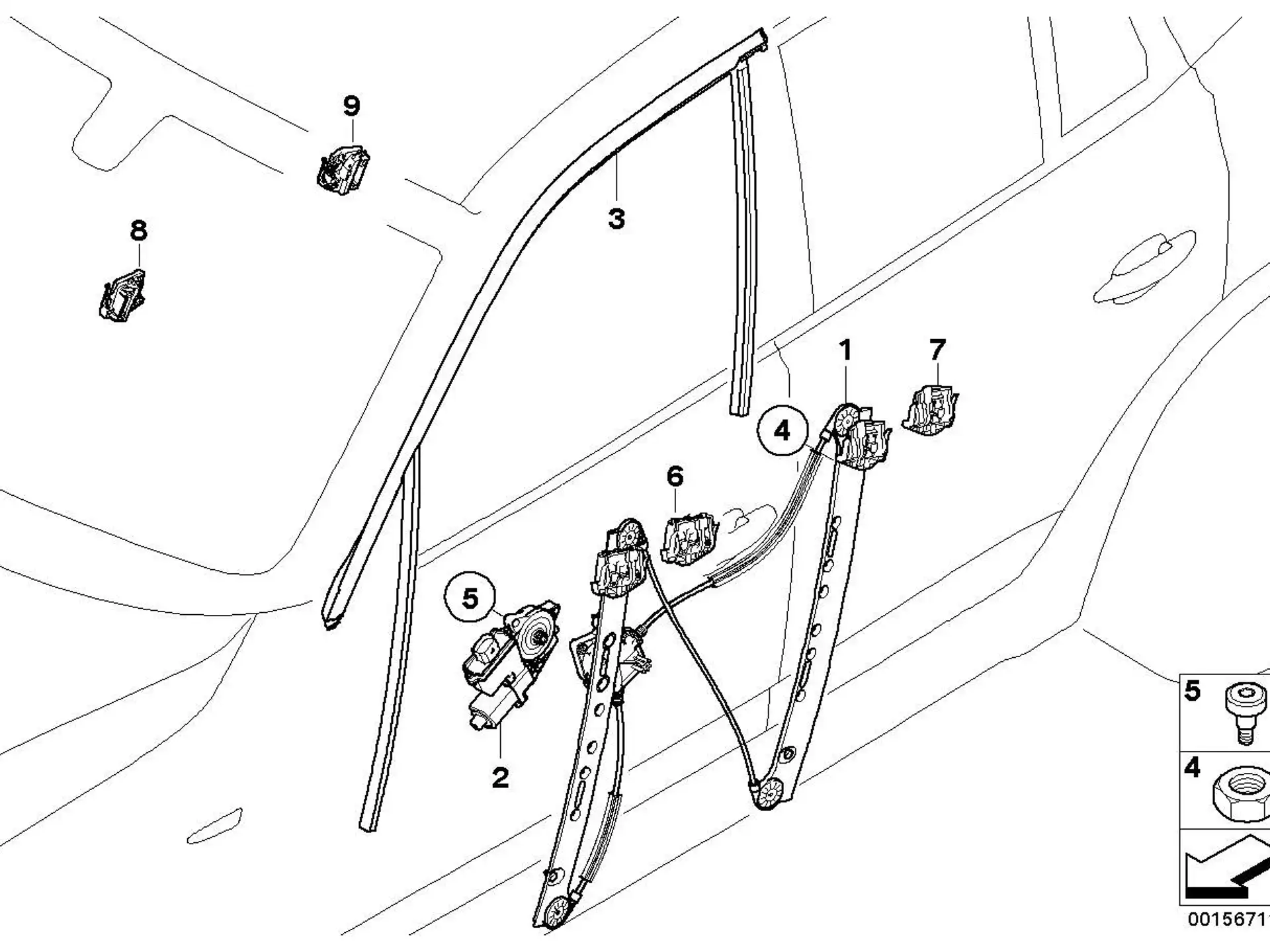 BMW Mitnehmer E83 51333448643