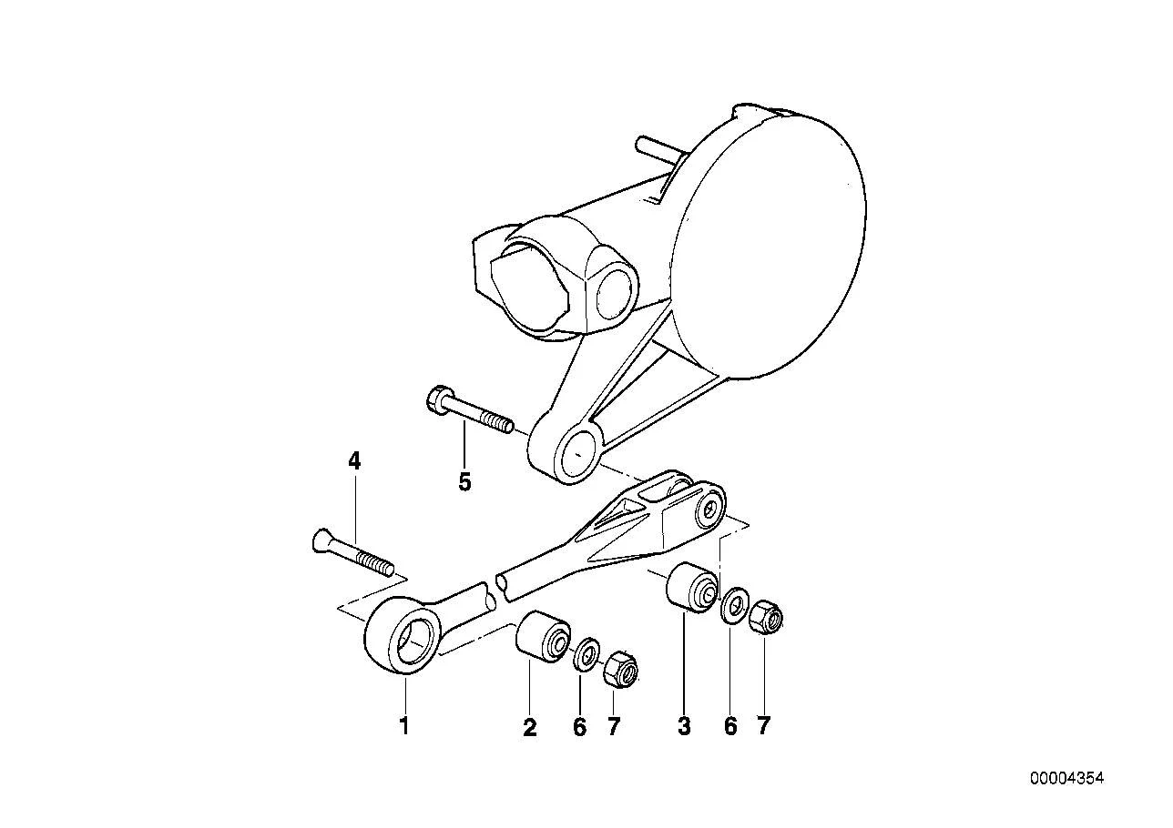 BMW Senkschraube 07119900827