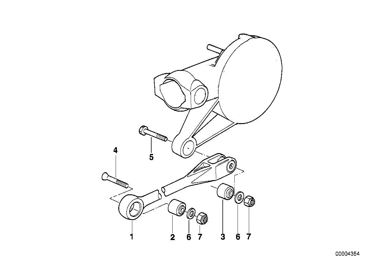 BMW Senkschraube 07119900827