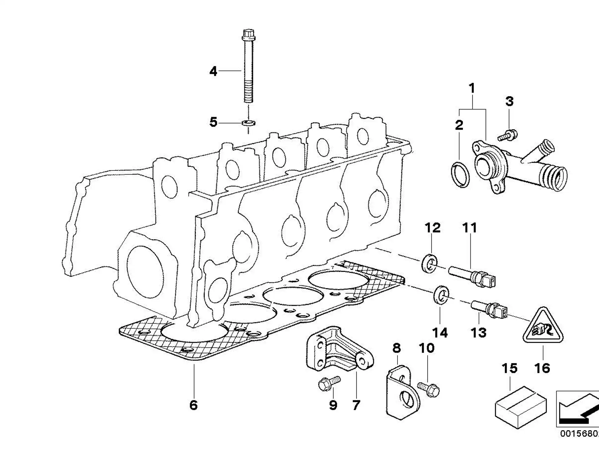 BMW Anschlussstück E34 E36 11531739208