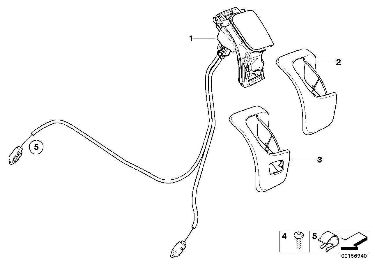 BMW Linsenblechschraube E81 E82 E88 E92 F82 07146988879