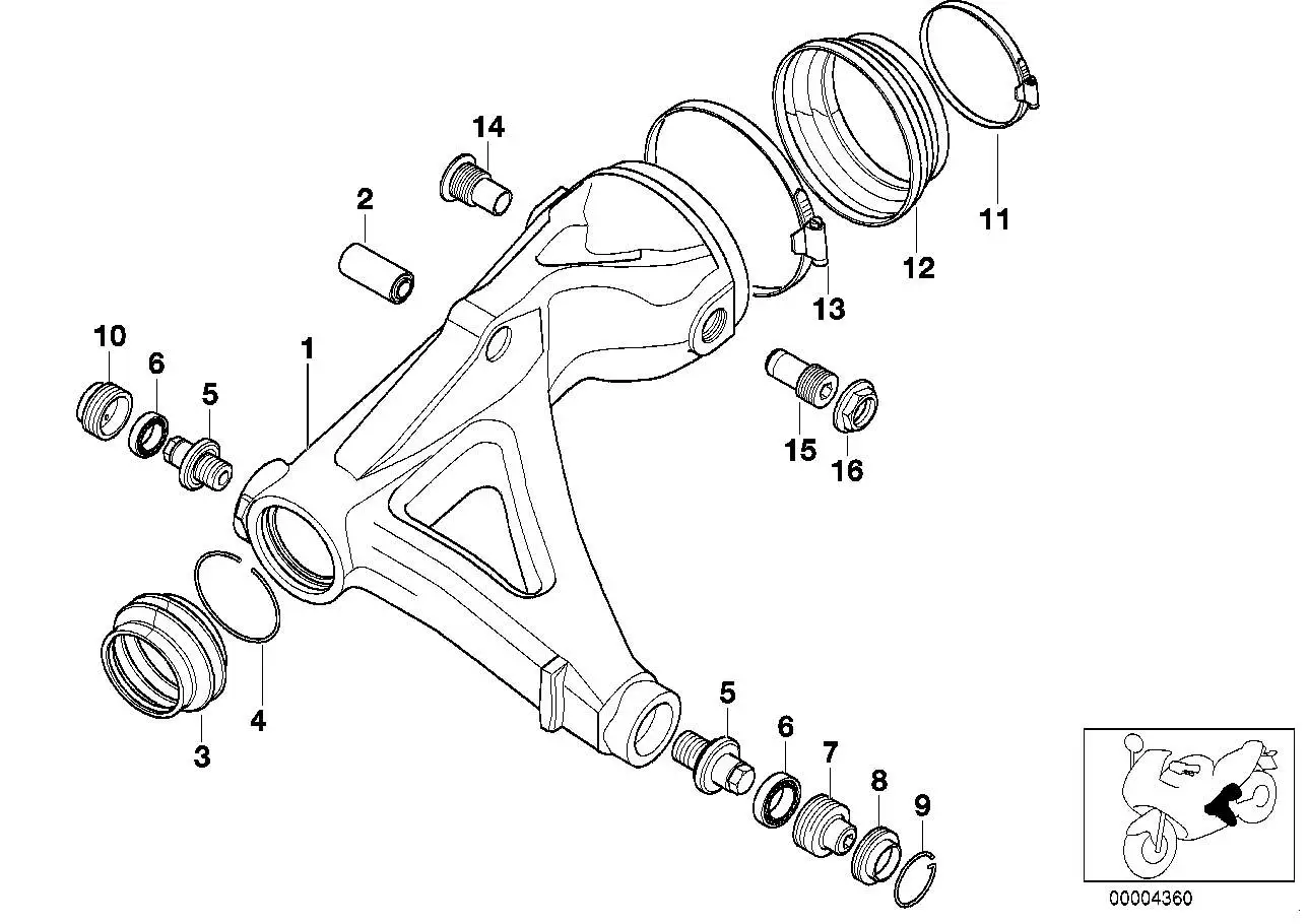 BMW Konterring K41 33172332152 - Bildposition 08