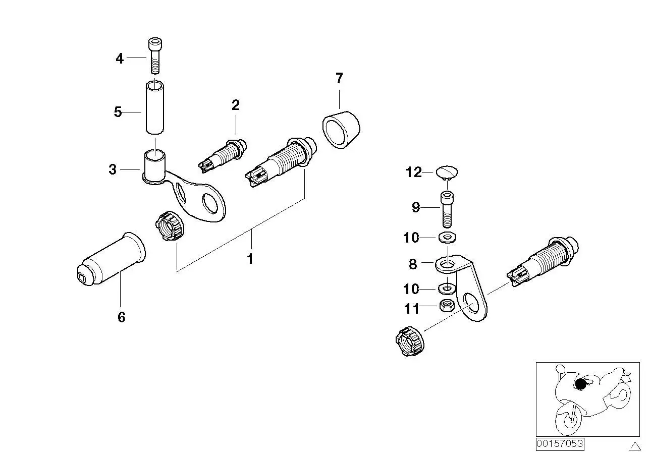 BMW Taster K26 K30 R22 61362317512