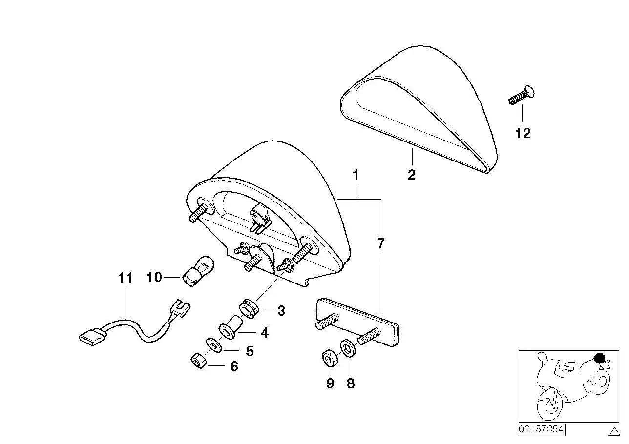 BMW Glühlampe Longlife E28 E30 E31 E32 E34 E36 E38 E39 E46 E53 K1