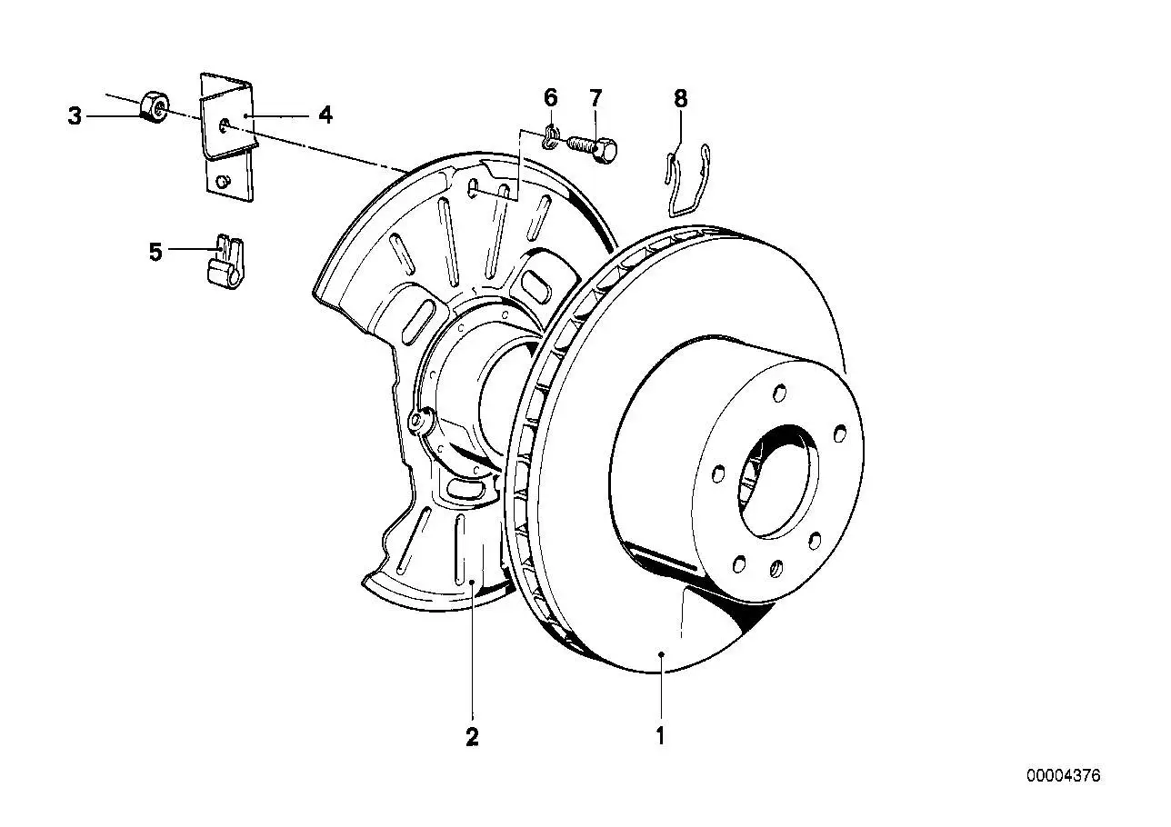BMW Blende Stossfänger vorn links 51115A3EC83