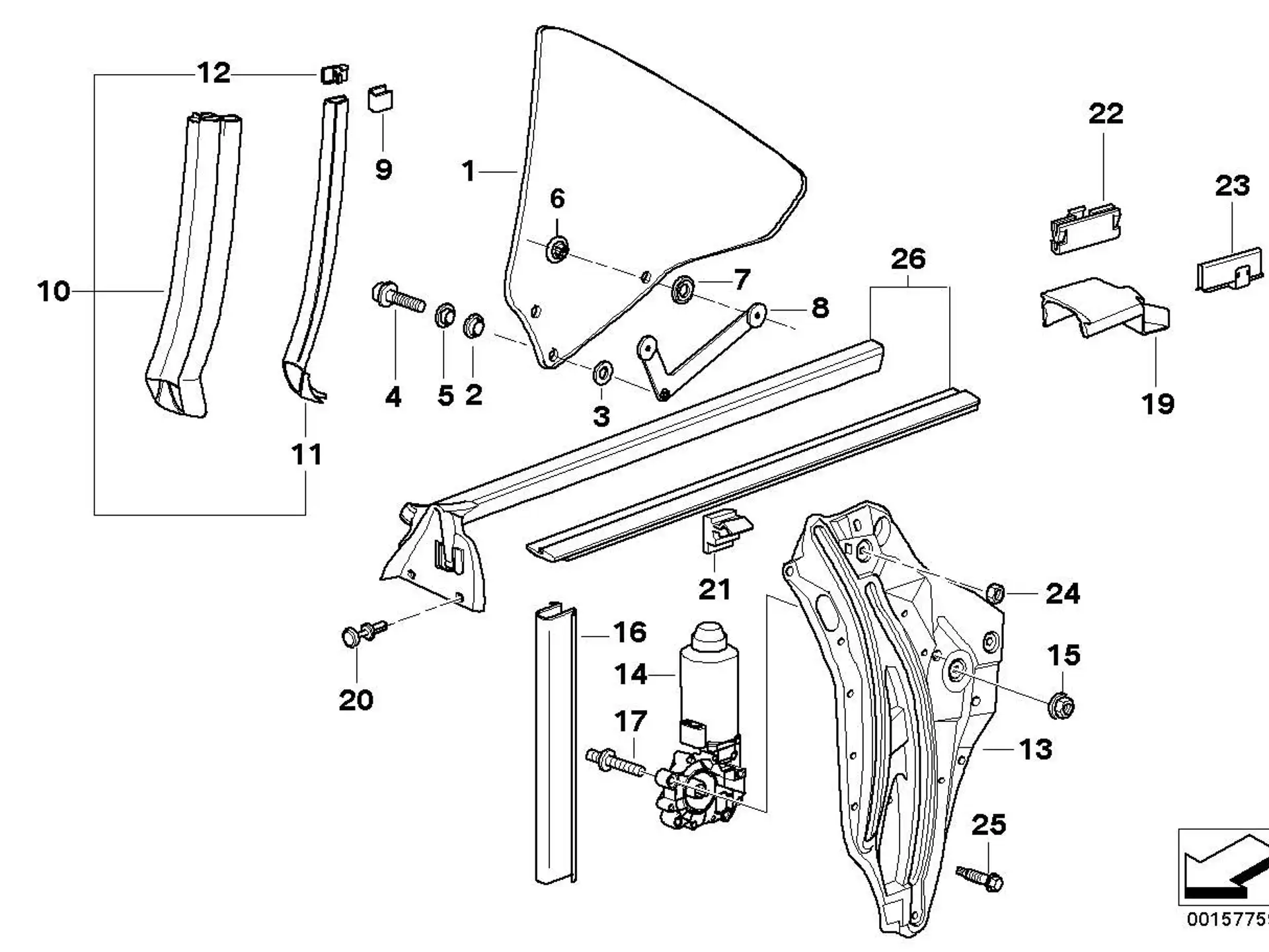 BMW Klammer E31 E36 51218124358