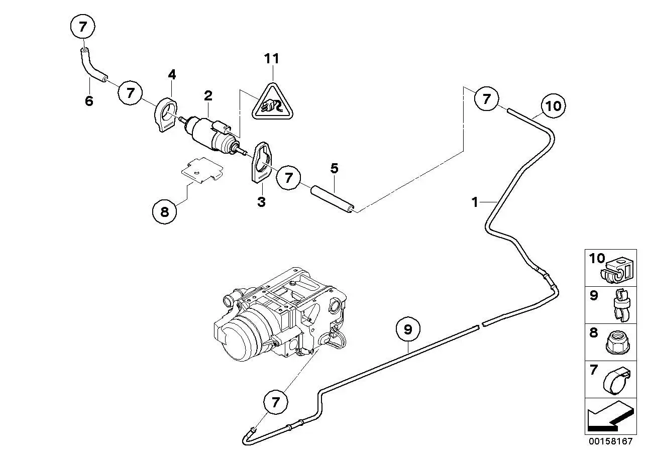 BMW Kraftstoffpumpe E70 E71 E72 E81 E82 E84 E87 E88 E90 E91 E92 E