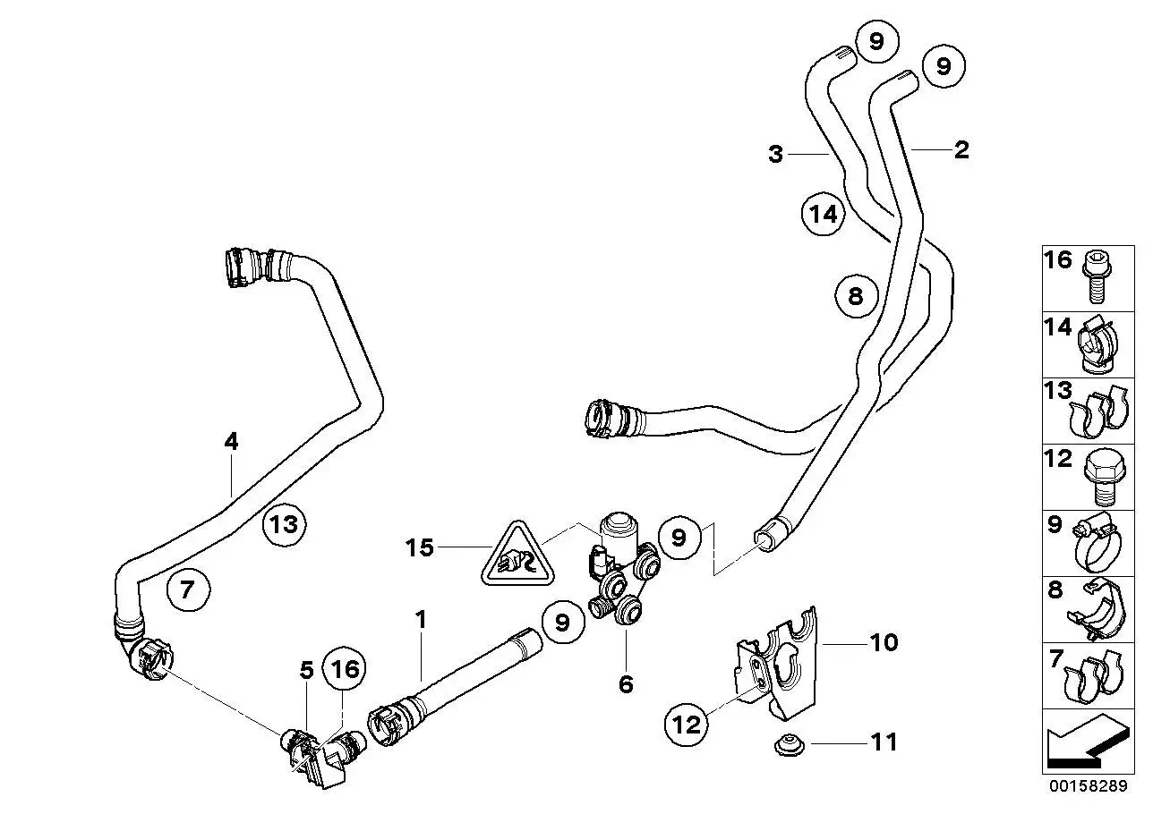 BMW Adapter E70 E71 E72 F15 F16 64216985116 - X5, X6