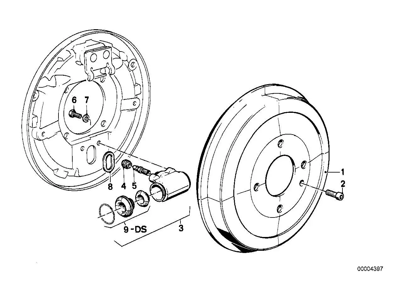 BMW Dichtring E30 34211154783