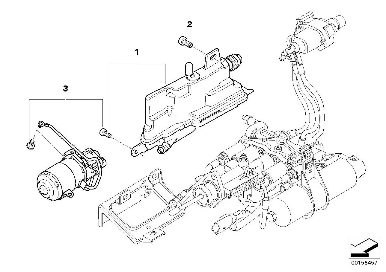 BMW Reparatursatz Hydraulikpumpe E46 E60 E61 E63 E64 E85 23427571