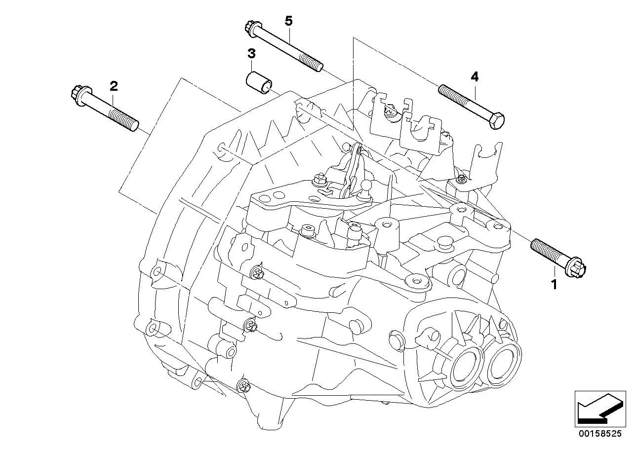 BMW ASA-Schraube R55 R56 R57 R58 R59 R60 R61 07129904556