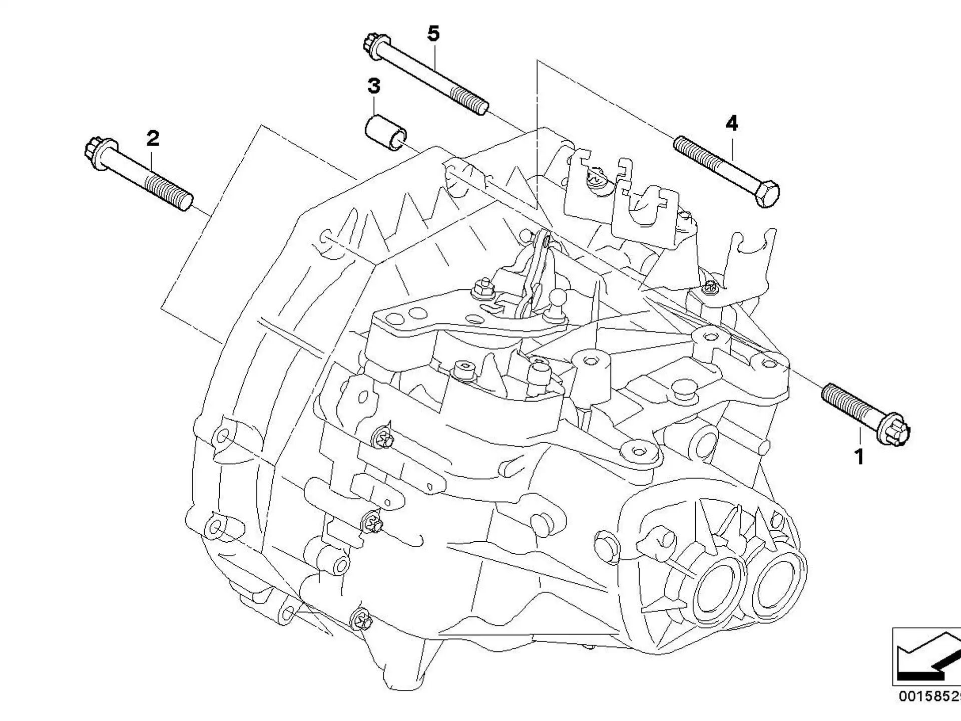 BMW ASA-Schraube R55 R56 R57 R58 R59 R60 R61 07129904556