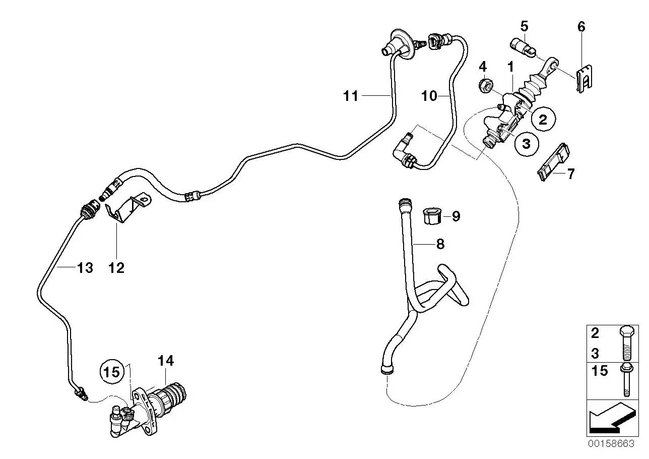 BMW Rohrleitung R50 R52 R53 21526759854 - Bildposition 13