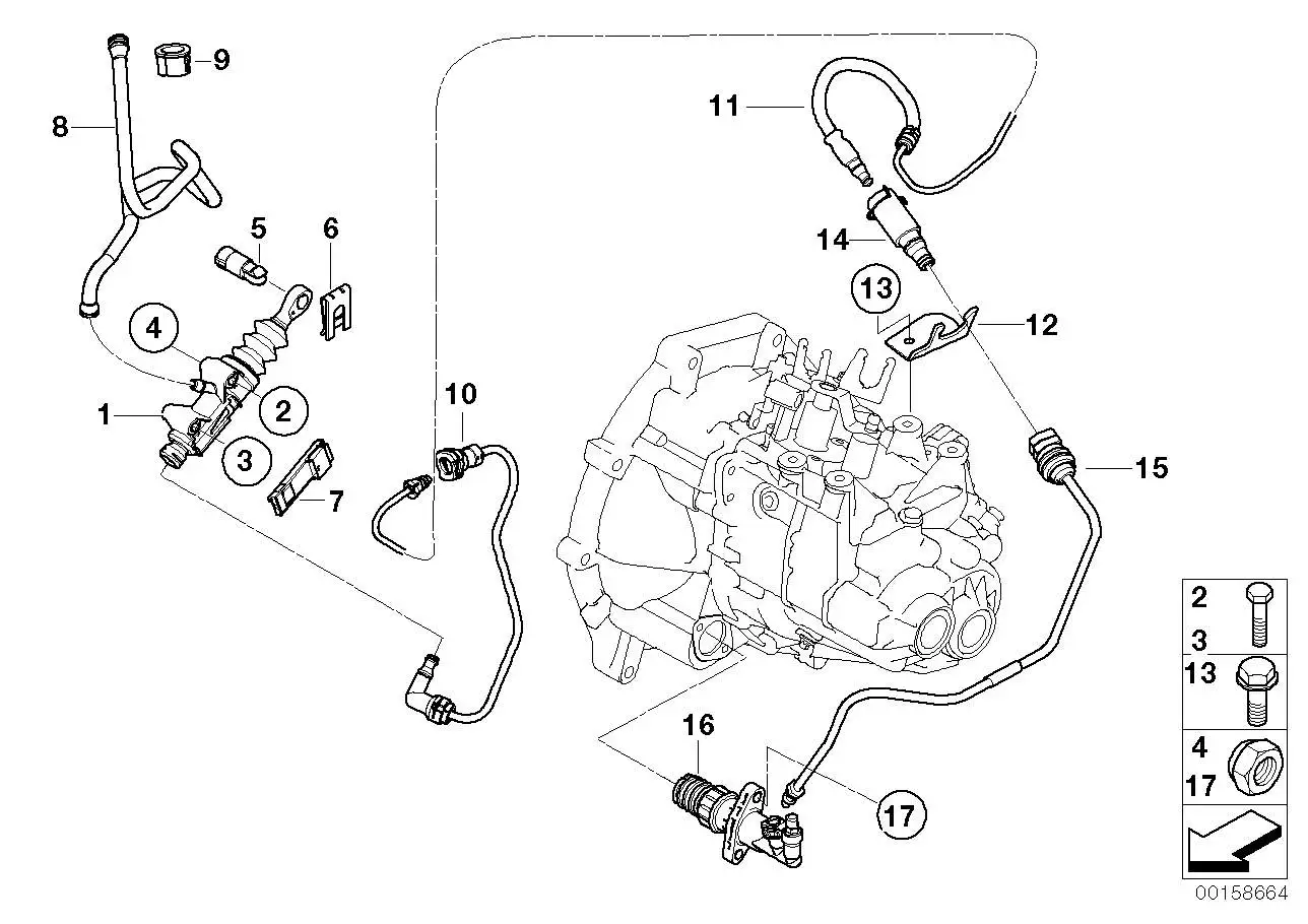 BMW Sechskantschraube R45 R45T R65 R65T A10 E12 E21 E23 E24 E28 E