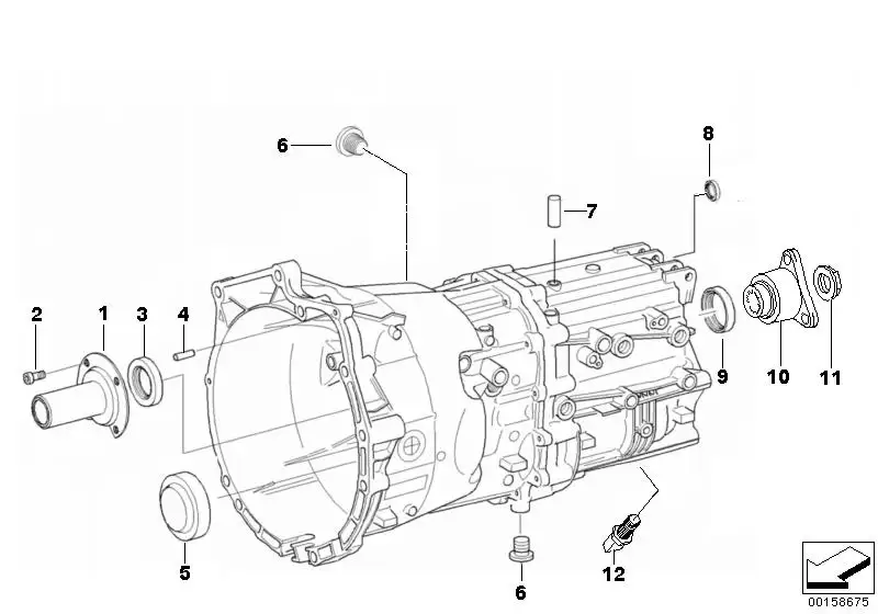 BMW Wellendichtring E46 E53 E60 E61 E63 E64 E81 E82 E83 E84 E85 E