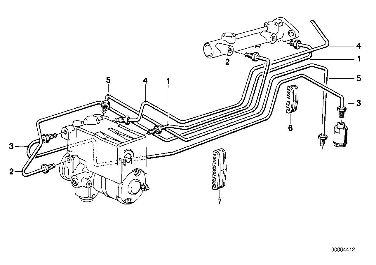 BMW Rohrleitung 34326755586 - Bildposition 01