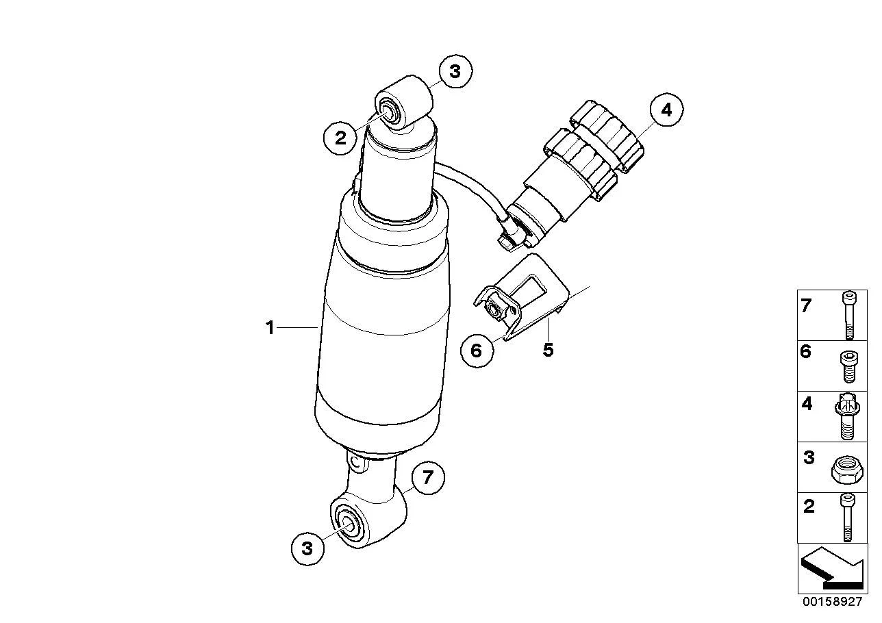 BMW Passschraube K25 K26 K27 K28 33537686734