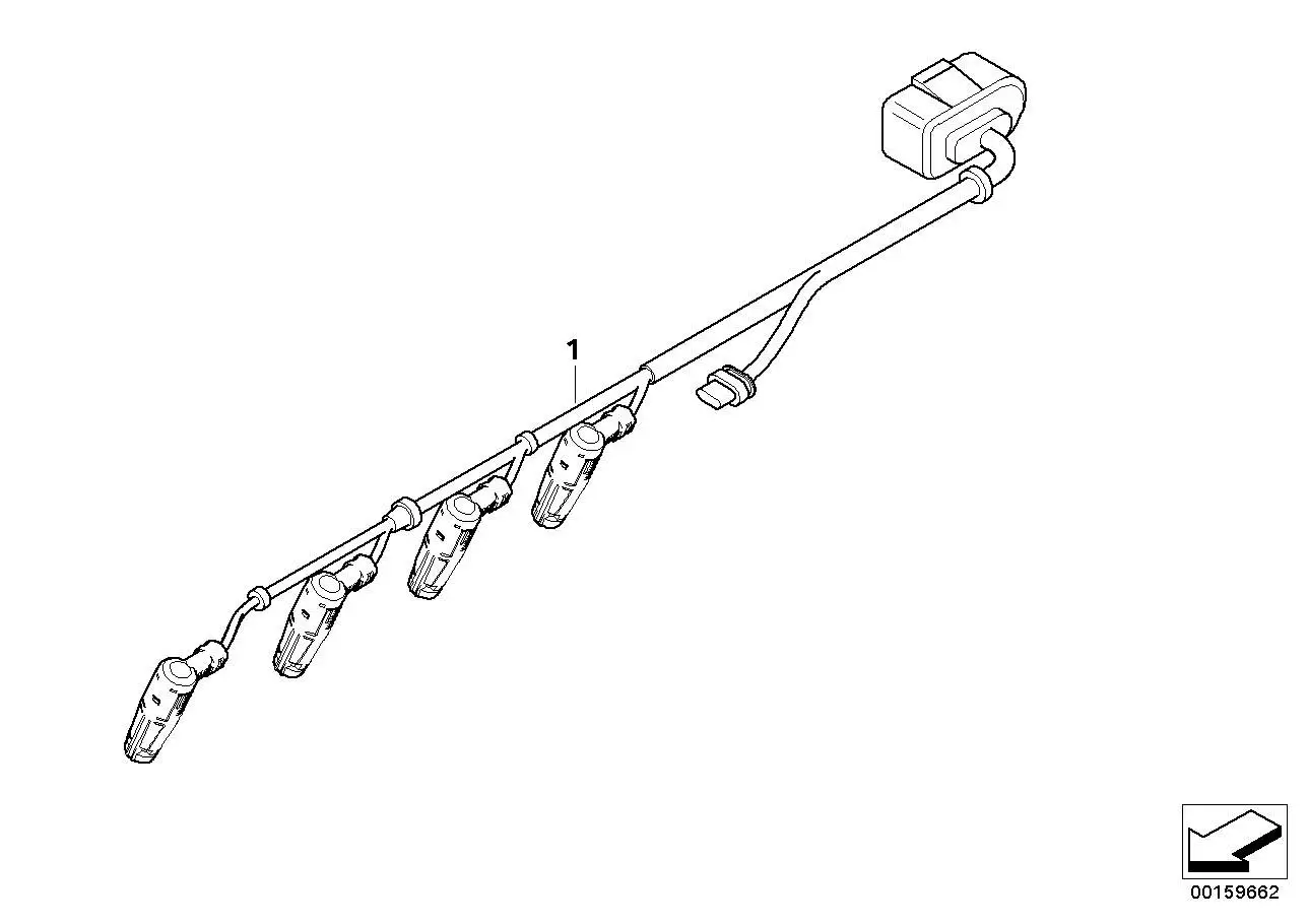BMW Kabelbaum Motor Glühmodul E60 E61 E81 E82 E83 E84 E87 E88 E90