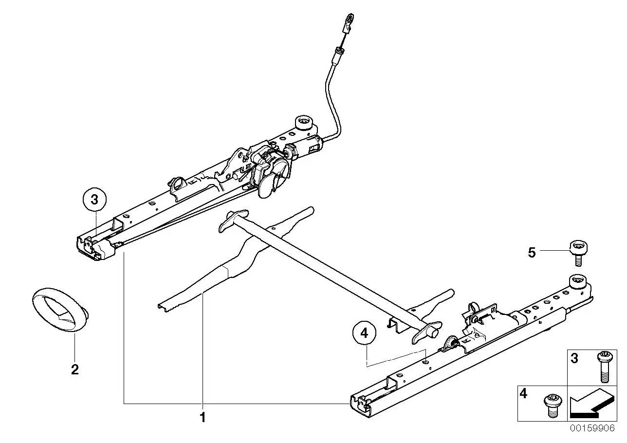 BMW Schraube R50 R52 R53 52107114715 - Bildposition 04