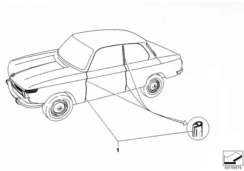 BMW Kantenschutz 51711801810