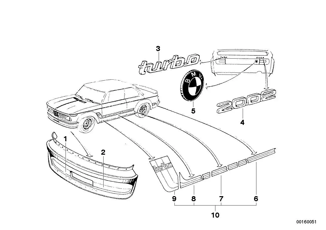 BMW Emblem 51141834966 - Bildposition 03