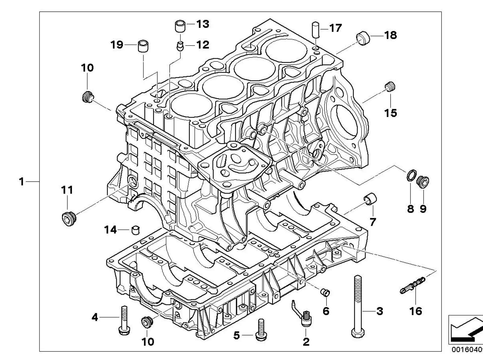 BMW Passhülse E60 E61 E81 E83 E85 E87 E90 E91 E92 E93 11117570268