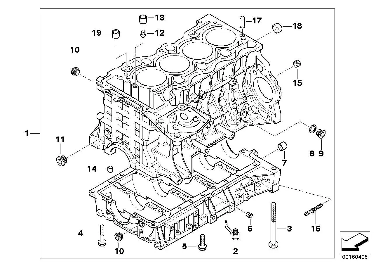 BMW Ölspritzdüse E60 E61 E63 E64 E65 E66 E70 E81 E82 E83 E84 E85