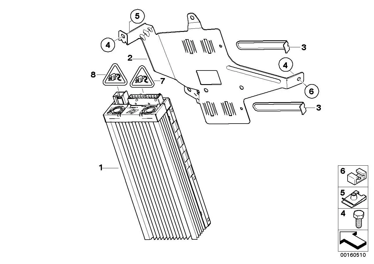 BMW Verstärker Harman Kardon E81 E82 E84 E87 E88 E90 E91 E92 E93