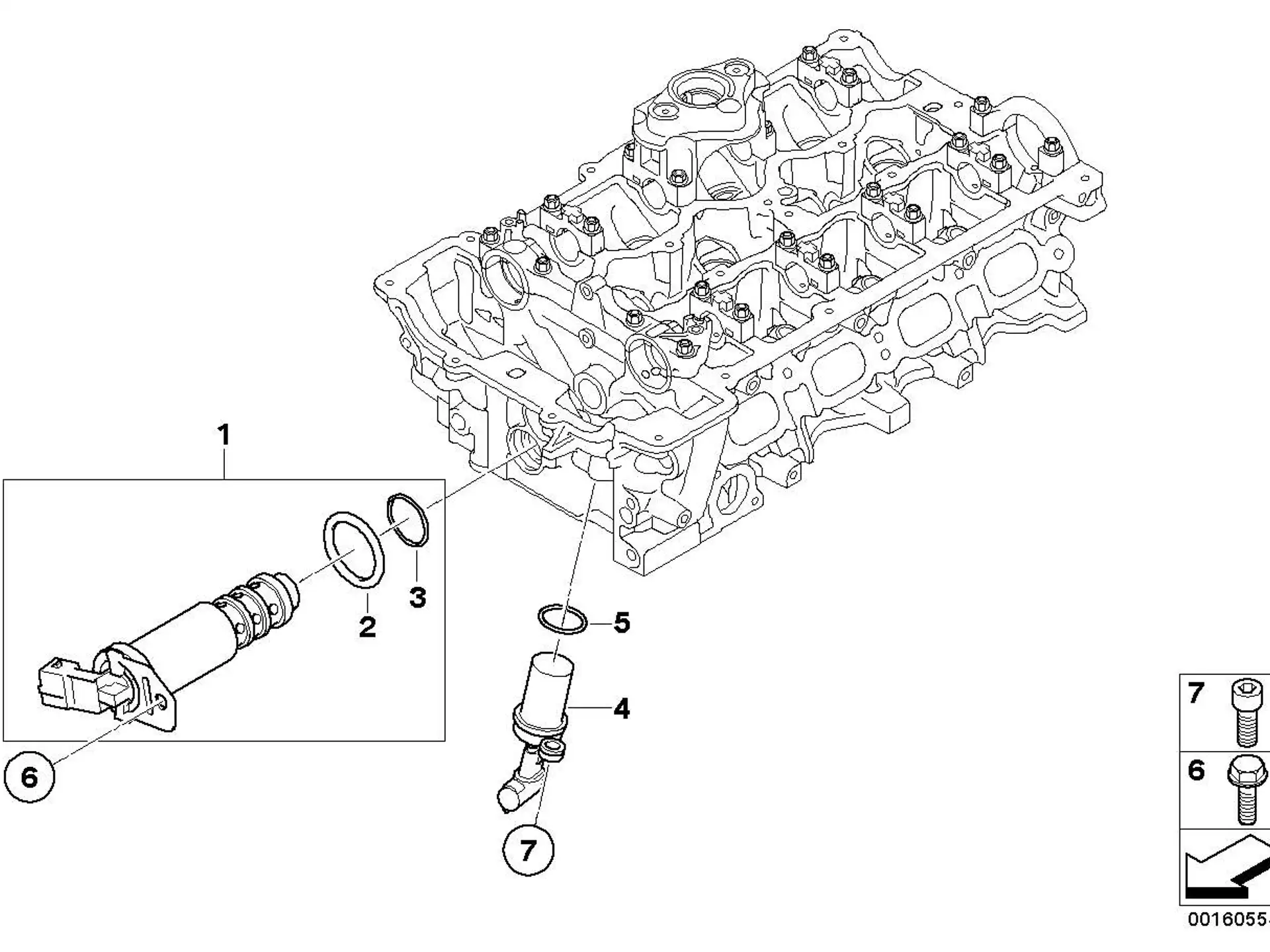 BMW Magnetventil E60 E61 E81 E82 E87 E88 E90 E91 E92 E93 11367584115