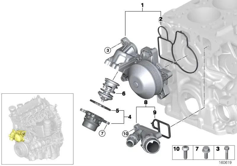 BMW Profildichtung E60 E61 E70 E71 E81 E82 E83 E84 E87 E88 E90 E9