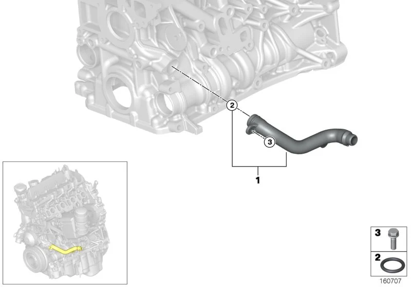 BMW O-Ring E60 E61 E81 E82 E83 E84 E87 E88 E90 E91 E92 E93 11537802638