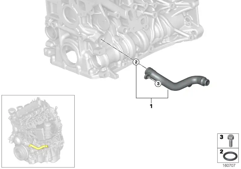 BMW O-Ring E60 E61 E81 E82 E83 E84 E87 E88 E90 E91 E92 E93 115378