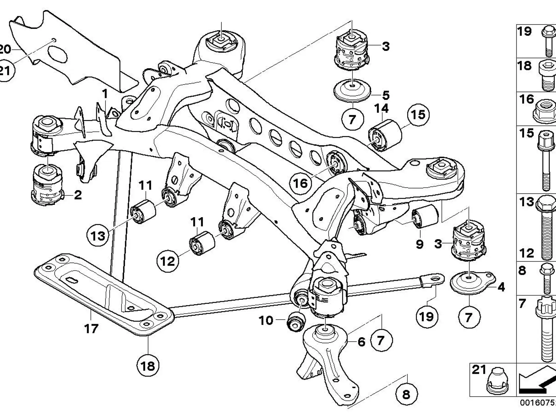 BMW Snap-Lock-Kupplung E81 E82 E87 E88 E90 E91 E92 E93 F01 F02 F04 F06 F07 F10 F11 F12 F13 F15 F16 F20 F21 F22 F23 F30 F31 F32 F33 F34 F36 F80 F82 F83 F85 F86 F87 F87N F90 F91 F92 F93 G11 G12 G14 G15 G16 G30 G31 G32 K02 K03 K17 K18 K19 K25 K29 K42 K44 K46